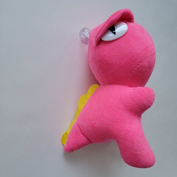 Pink attitude dinosaur - window ornament, new - Picture 1 of 12